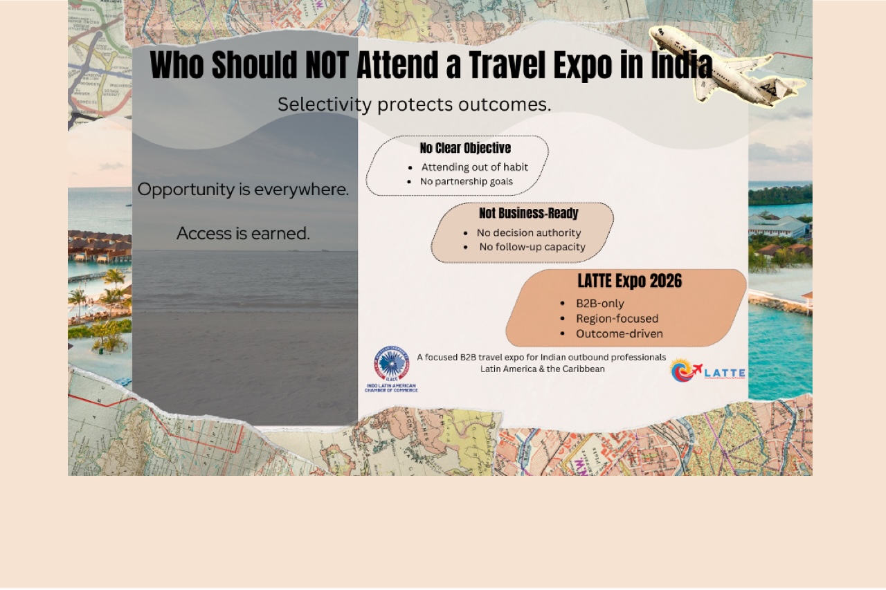 Who Should NOT Attend a Travel Expo in India